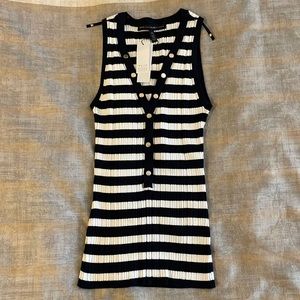 WHBM Striped Tank (NWT)